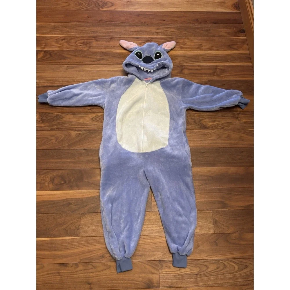 Disney Lilo & Stitch Kids' Unisex Costume Jumpsuit Pajamas, Classic, 5-11